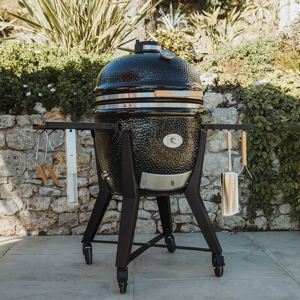 Гриль Monolith Two.55 set (с боковыми столиками и подставкой) (миниатюра)